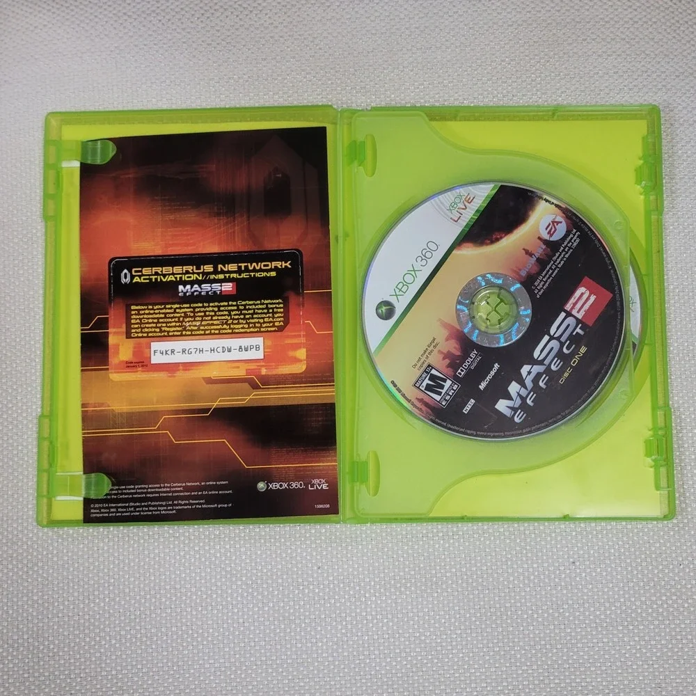 Mass Effect 2 - Microsoft Xbox 360 Complete CIB w/Manual